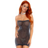 Leg Avenue - Robe Tube Argent Taille Unique